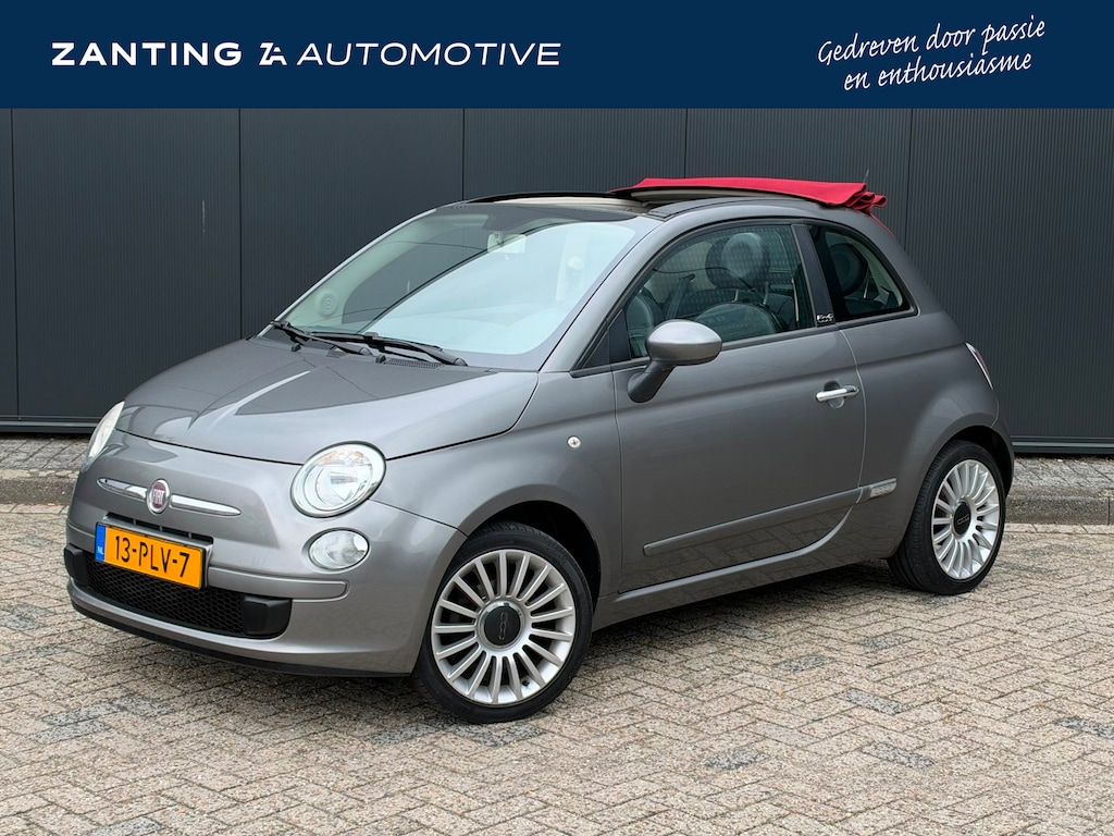 Fiat 500C 1.2 4 cilinder | Cabrio | AUTOMAAT | Apple Carplay | 100% Onderhoudshistorie| Distributie Riem vervangen | Origineel NL