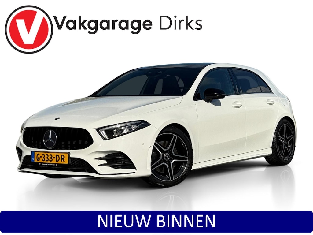 Mercedes-Benz A-klasse 220 AMG Launch ✅ Pano ✅ LED ✅ CarPlay