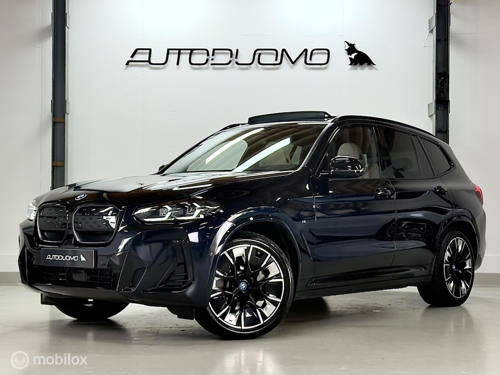 BMW iX3 High Executive 80 kWh M Sport | Pano | M Seats | H/K | HuD | ACC | 360 | Memory | Dodehoek | Volledig Leder | incl. BTW | NAP | Stoelverwarming | 286PK
