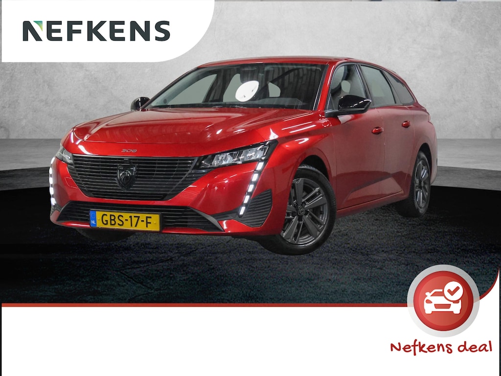 Peugeot 308 SW 130PK Active Pack | 1ste eigenaar | Camera | Trekhaak | LED lampen | AppleCarPlay/AndroidAuto | AUTOMAAT | Cruise Control | Climate Control | Isofix | DAB Radio | Parkeersensoren |