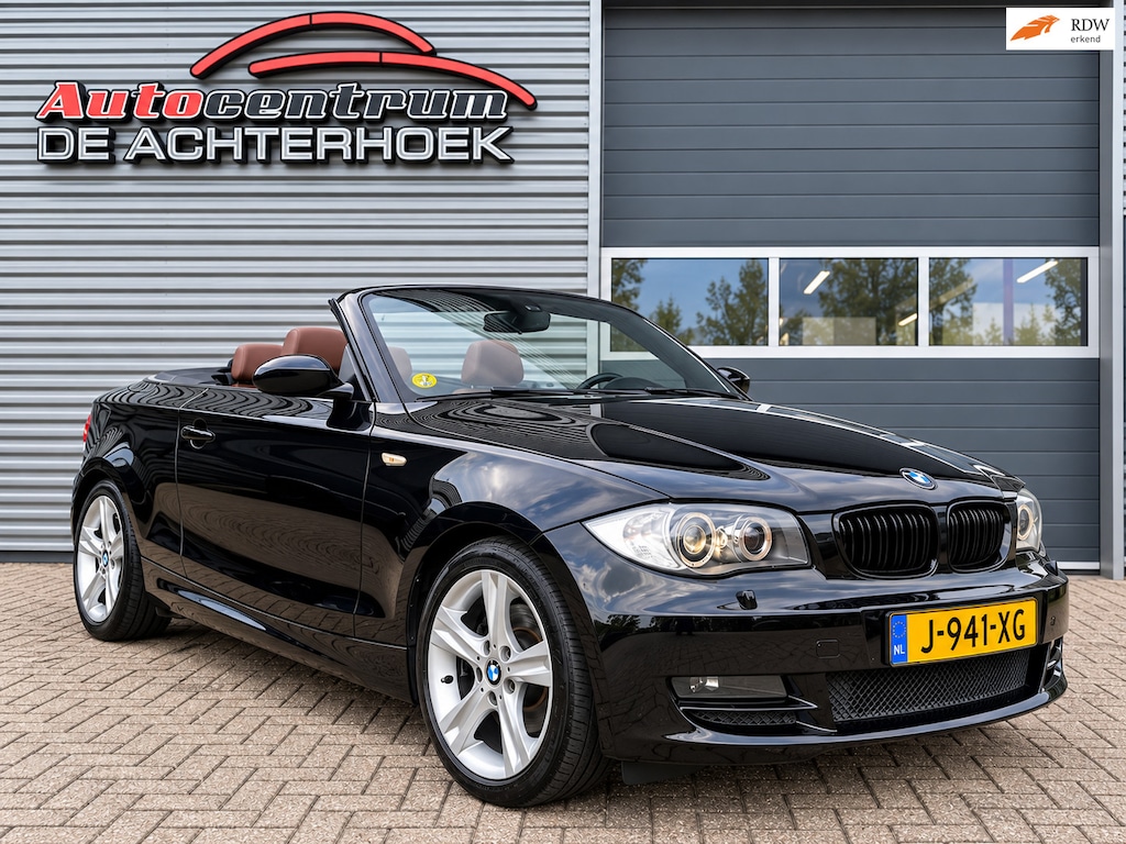 BMW 1-Serie Cabrio 120i High Executive Leer | Cruise | Stoelverwarming!!
