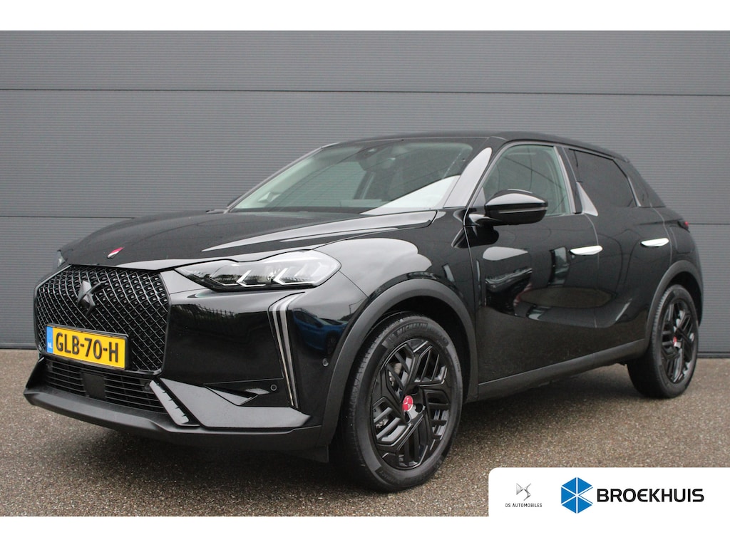 DS 3 E-Tense Performance Line 54 kWh | Fase 3 laden | Black Pack | Navigatie | Camera | Apple carplay | Bluetooth |