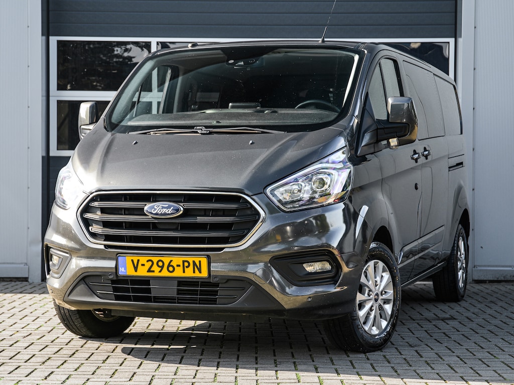 Ford Transit Custom 320 2.0 TDCI L2H1 Limited DC | 2x schuifdeur | Camera | Adaptive cruise | Navi | PDC v+a | 5-pers.