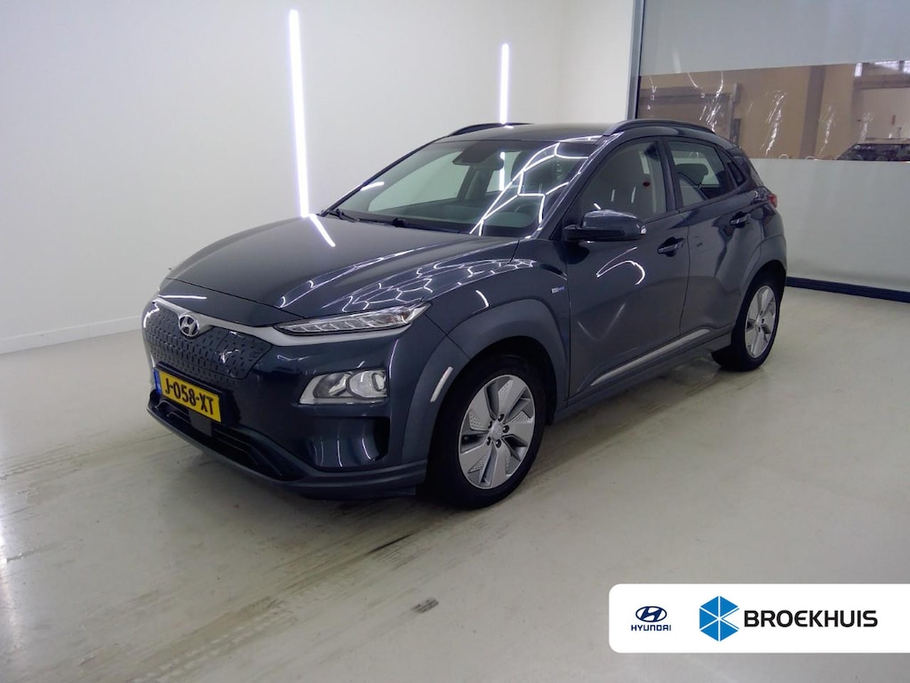Hyundai Kona Electric EV Comfort 64 kWh | SOH 100%! | Apple Carplay/Android Auto | Keyless | Parkeersensoren | Apple Carplay/Android Auto|telefoonintegratie premium | Keyless start | Parkeersensor achter