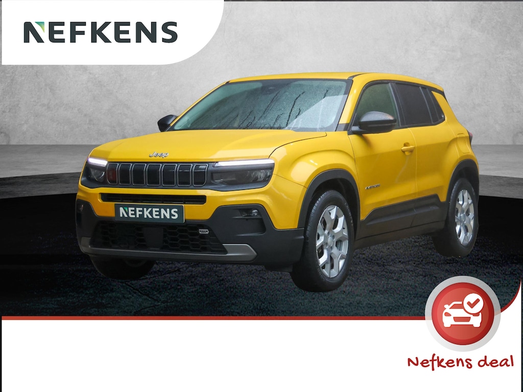 Jeep Avenger Longitude 54kWh 156pk | ACCU 96% | Stoelverwarming | Achteruitrijcamera | Navigatie