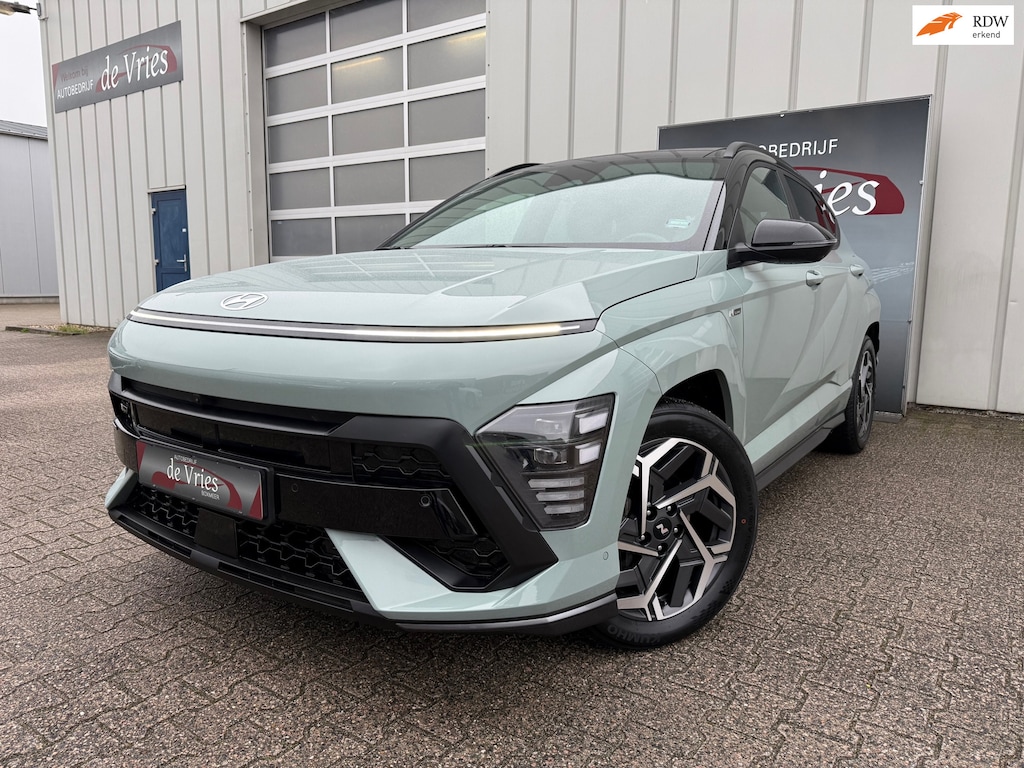 Hyundai Kona 1.6 GDI HEV N Line Sky BOSE / PANORAMA / CAMERA'S / LEER / STOELKOELING