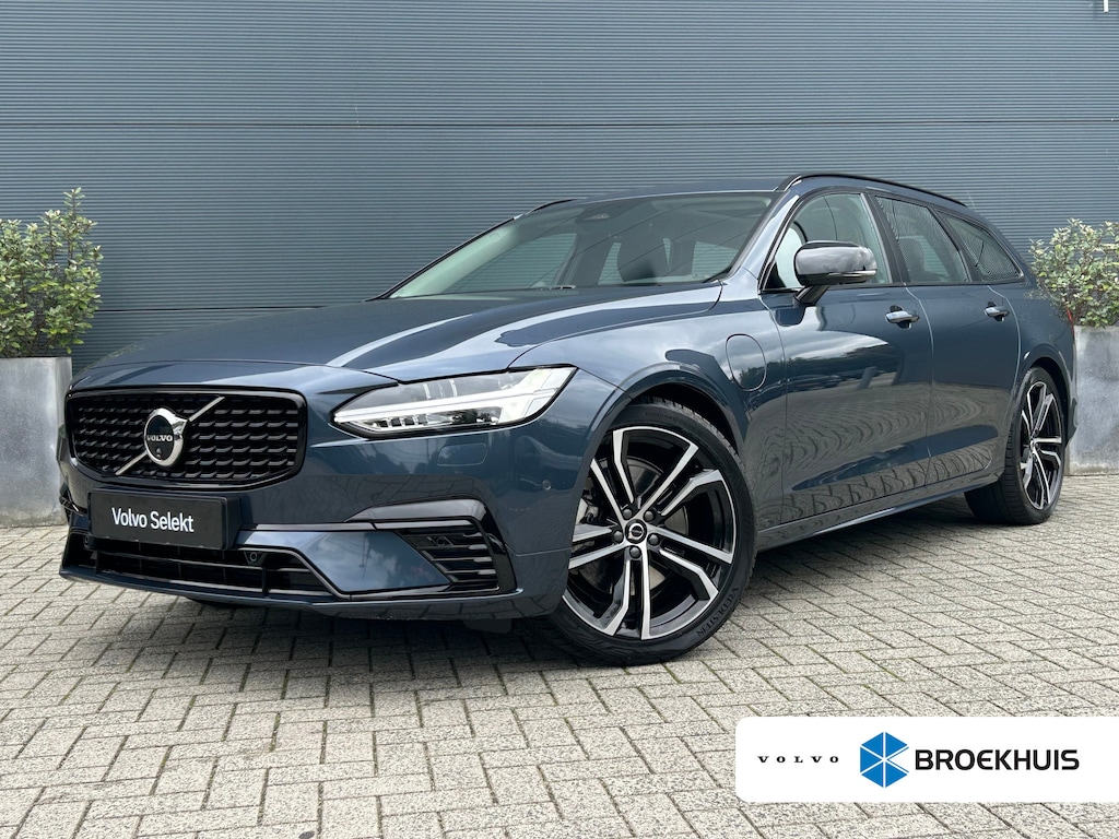 Volvo V90 2.0 T8 Plug-in hybrid AWD Ultra Dark | Luchtvering | Massage | Bowers&Wilkins | SoH97% | HU-Display |
