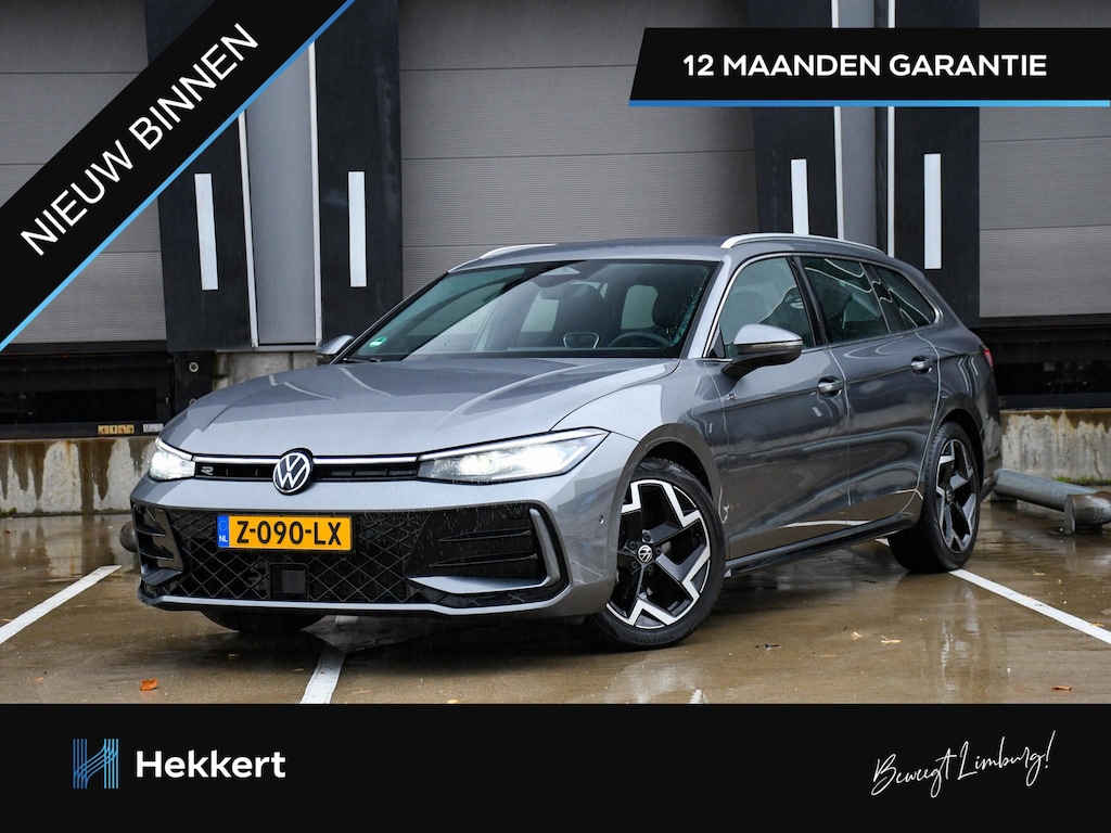 Volkswagen Passat Variant R-Line Business 1.5 eTSI 150pk Automaat MASSAGE | TREKHAAK | KUIP/SPORTSTOELEN | ADAPT. CC | DODE HOEK | 18''LM