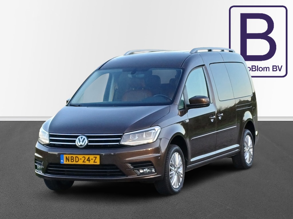 Volkswagen Caddy Maxi 1.4 Highline /Leder/Trekh./LED/Navi/Clima/Tussenschot+ruit/