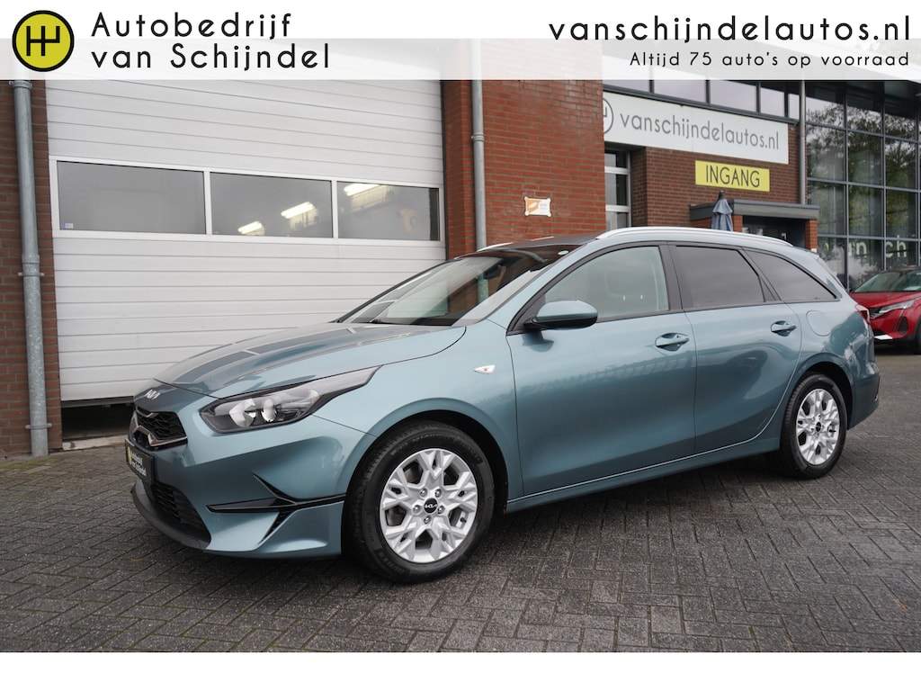 Kia Ceed Sportswagon 1.0 T-GDI DYNAMICLINE VOLLEDIG DEALER ONDERHOUDEN KEURIGE NETTE STAAT CAMERA ANDROID-APPLECARPLAY(NAVI) STOEL+STUURVERWARMING ECC AIRCO CRUISECONTROL BLUETOOTH LMV 4X ELECTR.RAMEN/SPIEGELS