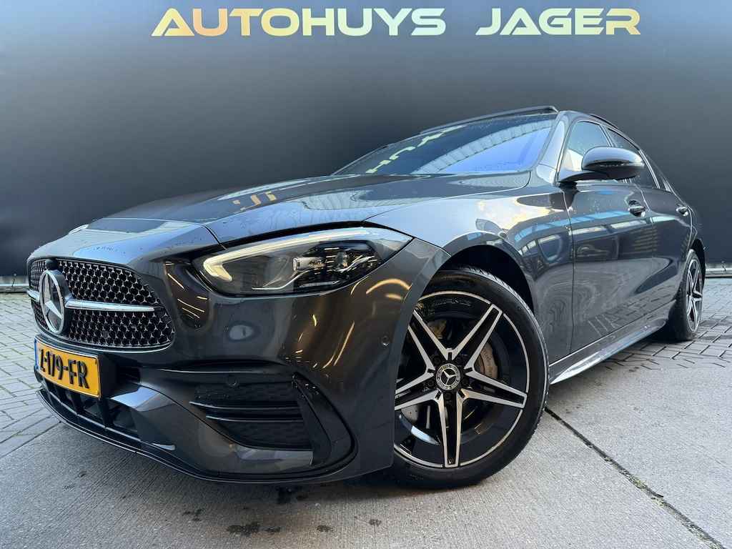 Mercedes-Benz C-klasse 300 e AMG Line Pano Carplay Sfeer Camera