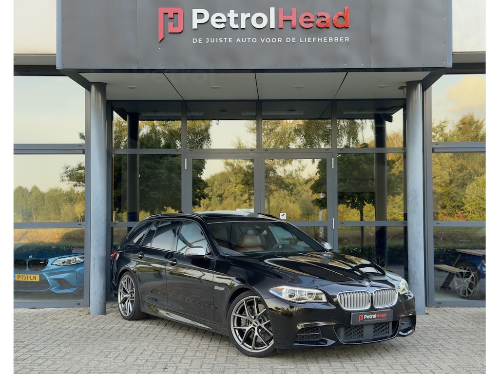 BMW 5-Serie Touring M550xd, VOL! Individual, Soft-Close, Bang&olufsen, Alcantara, Trekhaak, HUD