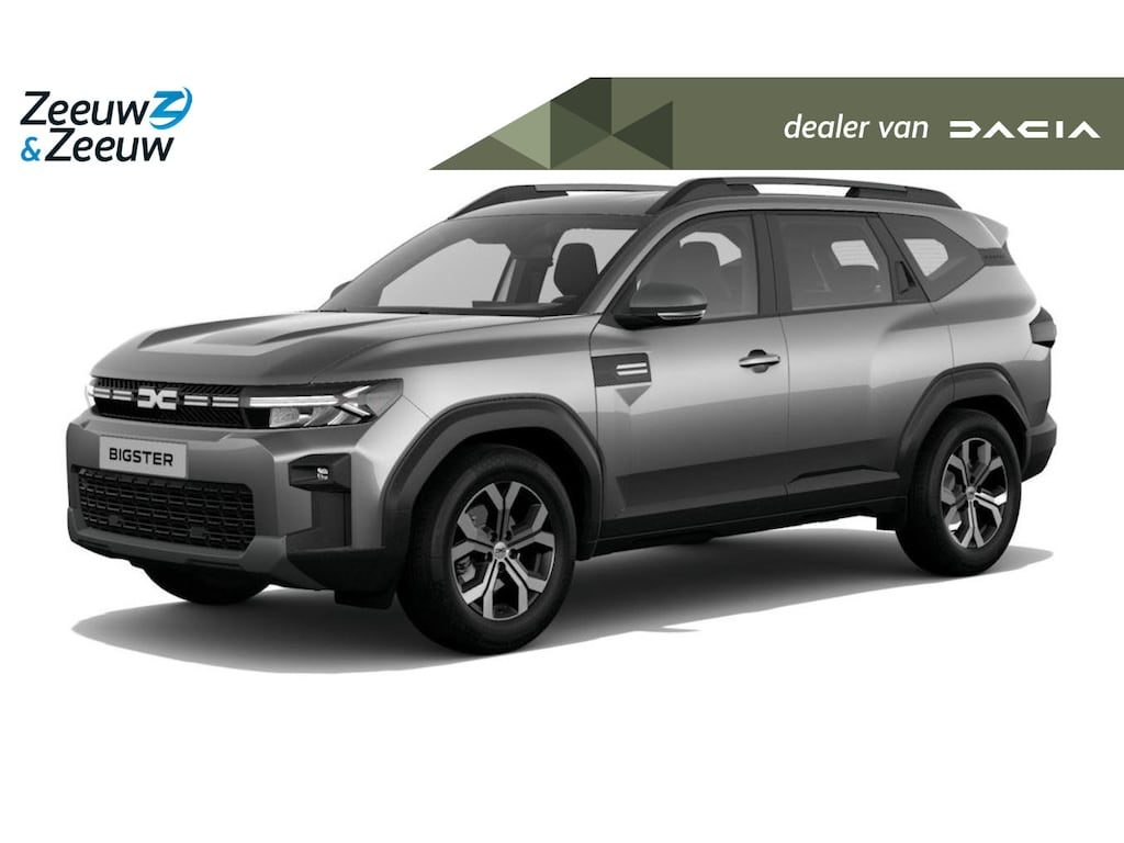 Dacia Bigster Hybrid 155 Expression Nu uit voorraad leverbaar met € 3.000,- Zeeuw en Zeeuw Voorraadkorting| Verschillende kleuren beschikbaar | Vraag naar de voorraad | Financier uw Bigster tegen slechts 4,9% rente