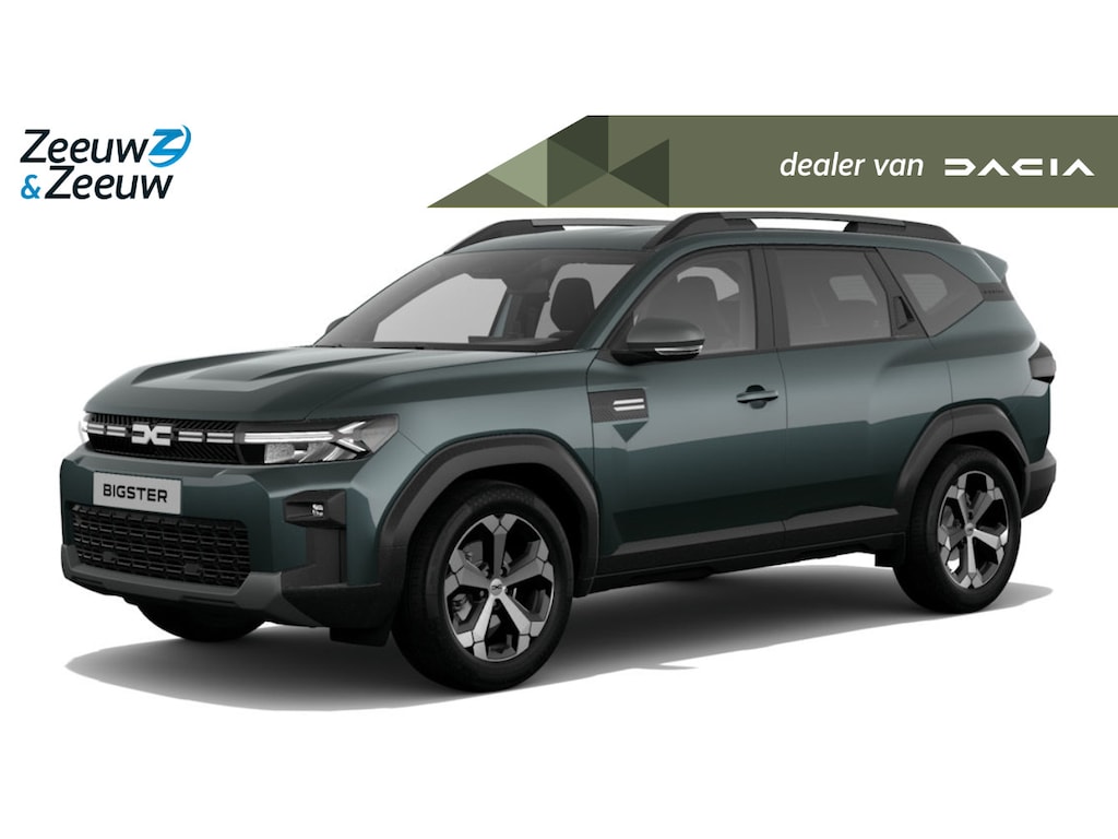 Dacia Bigster Hybrid 155 Journey Nu uit voorraad leverbaar met € 3.000,- Zeeuw en Zeeuw Voorraadkorting| Verschillende kleuren beschikbaar | Vraag naar de voorraad | Financier uw Bigster tegen slechts 4,9% rente