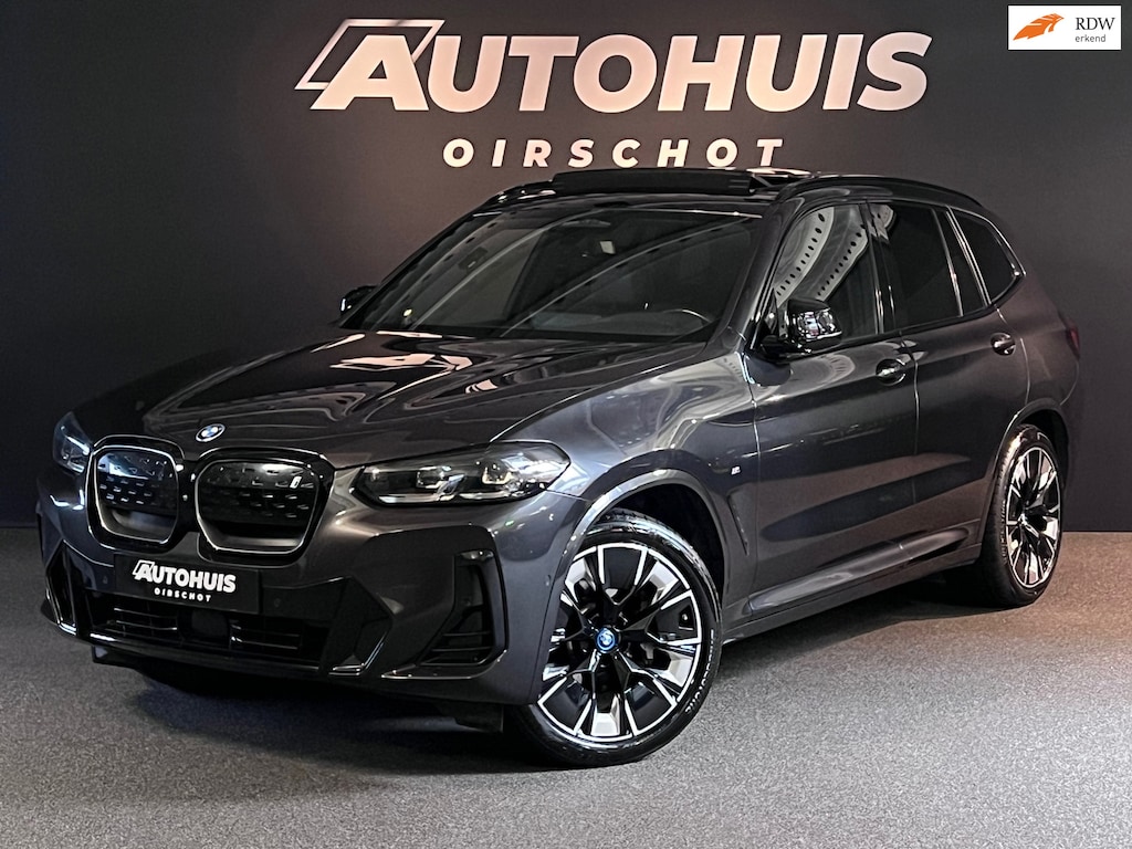 BMW iX3 High Executive 80 kWh Edition M Pano/Stuurverwarming/H&K/Memory M stoelen/360 Camera/ACC/20"/ Headup/