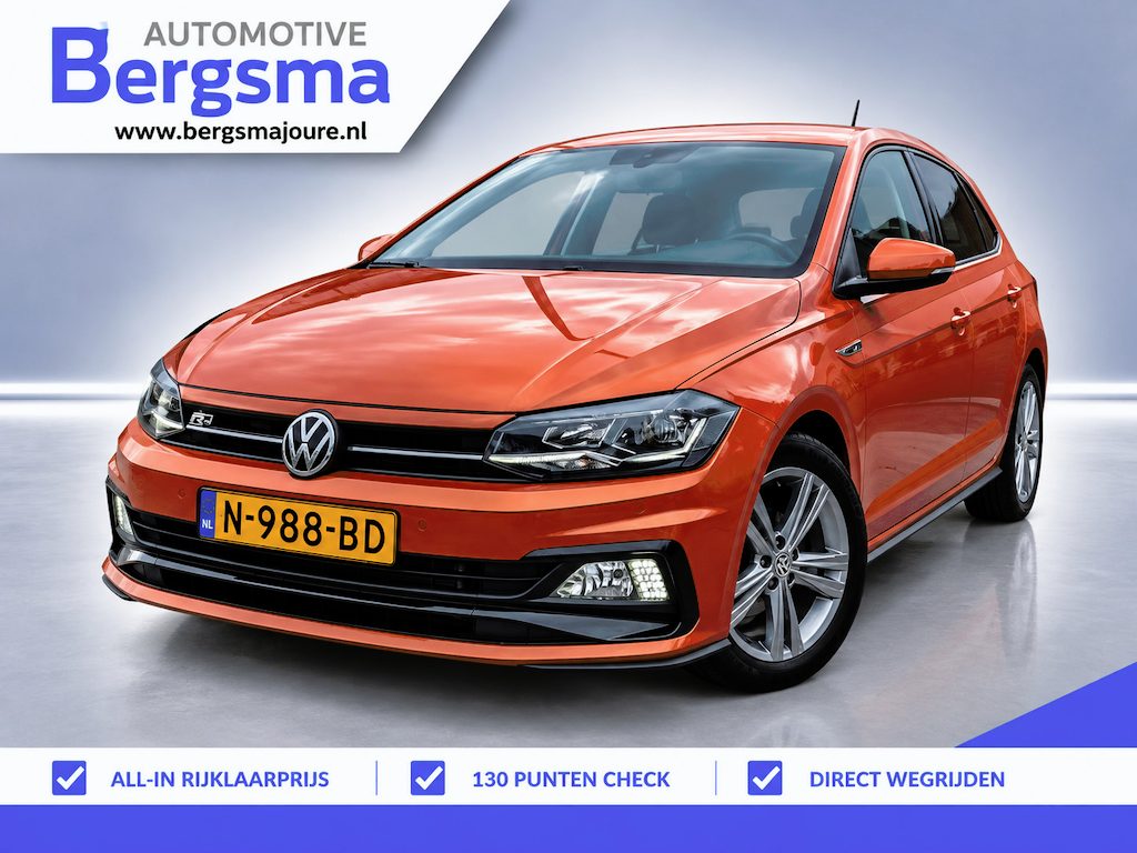 Volkswagen Polo 1.0 TSI R-Line ✅1e.eig✅deal.onh✅Carplay+auto