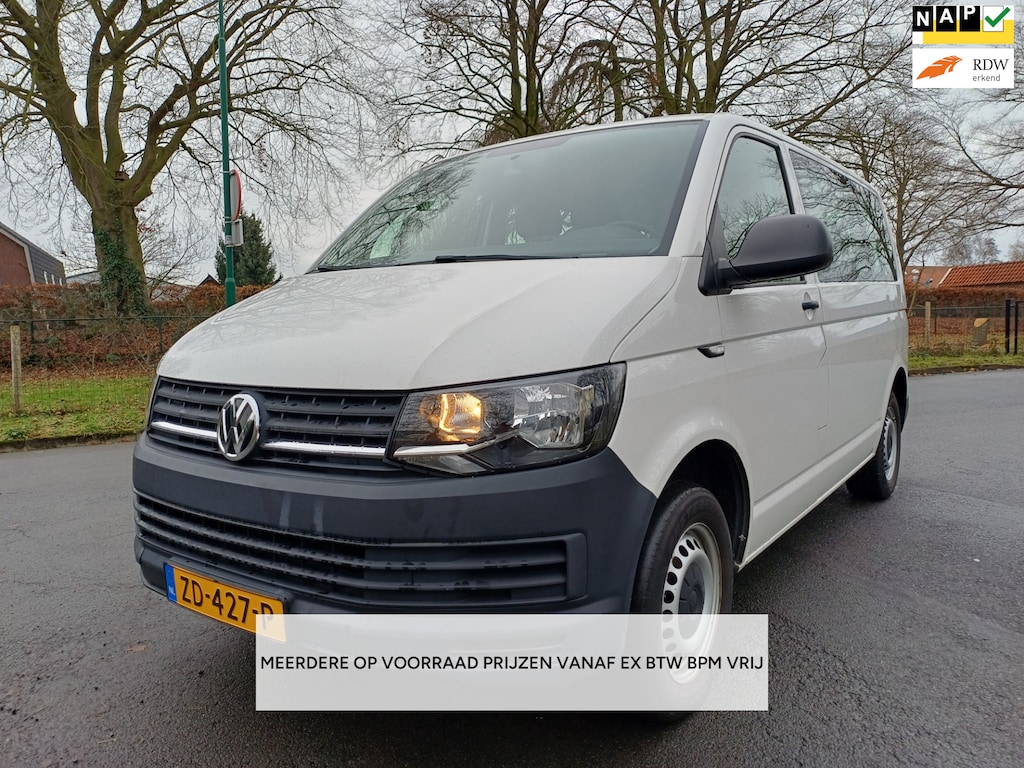 Volkswagen Transporter Kombi 2.0 TDI L1H1 9PERSONEN/PRIJS EX BTW BPM VRIJ / 35X OP VOORRAAD