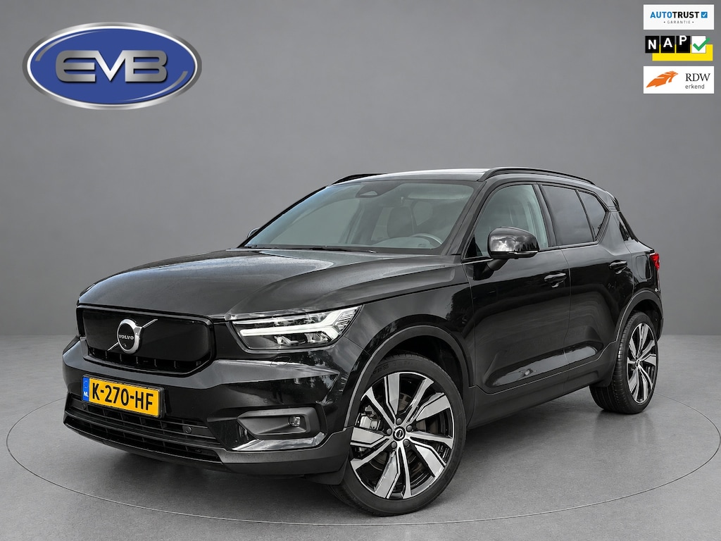 Volvo XC40 Recharge P8 AWD R-Design, panoramadak, electr bedienbare trekhaak, VOL OPTIES, 1 e eigenaar, Origineel NL auto met nap