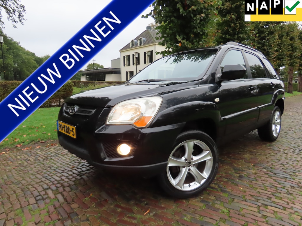 Kia Sportage 2.0 CVVT X-tra Ecc Cruisecontrol Pdc Lm Velgen Trekhaak***Apk t/m 9-10-2027***