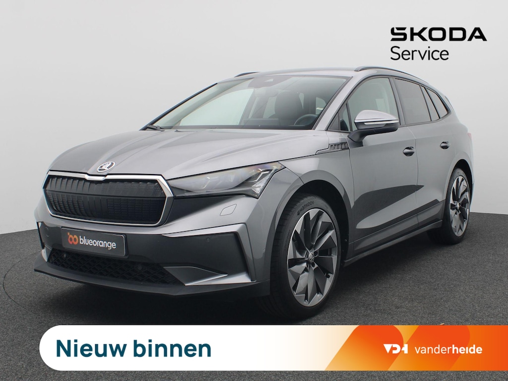 Skoda Enyaq iV 60 180PK Aut. Trekhaak, Adaptieve Cruise Control, 21" LM Velgen, Keyless, Elektr. Achterklep, Stoel-Stuurverwarming