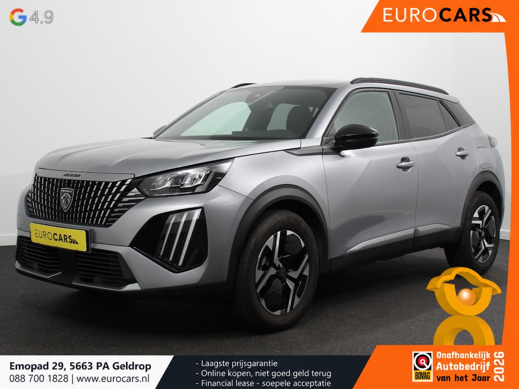 Peugeot 2008 1.2 Hybrid 145pk Automaat Allure Navigatie Apple Carplay/Android Auto Climate Control Dab Led Parkeer sensoren Cruise Control Stoelverwarming