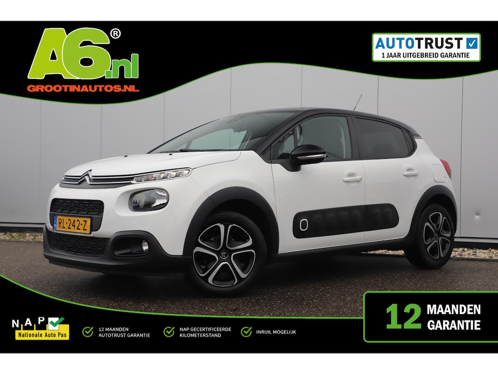 Citroën C3 1.2 PureTech Feel Edition Navigatie Carplay Android Climate Cruise Control Parkeersensor Rijstrooksensor