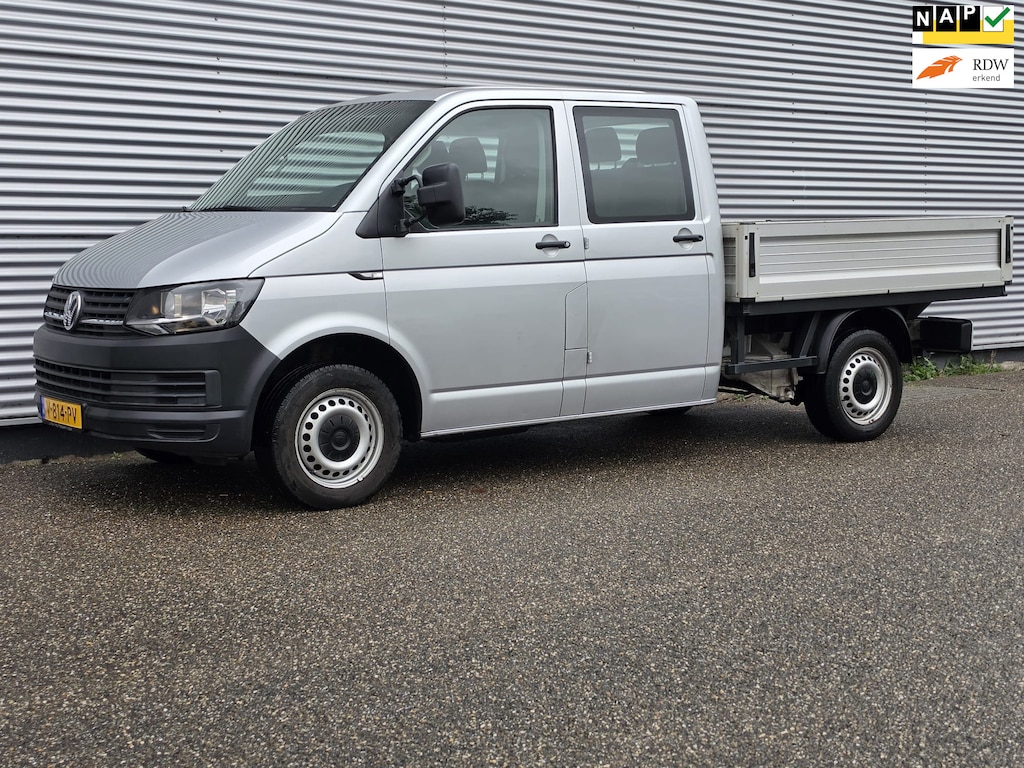 Volkswagen Transporter 2.0 TDI L2H1 DC Comfortline Pick-up open laadbak AC NWE APK NAP