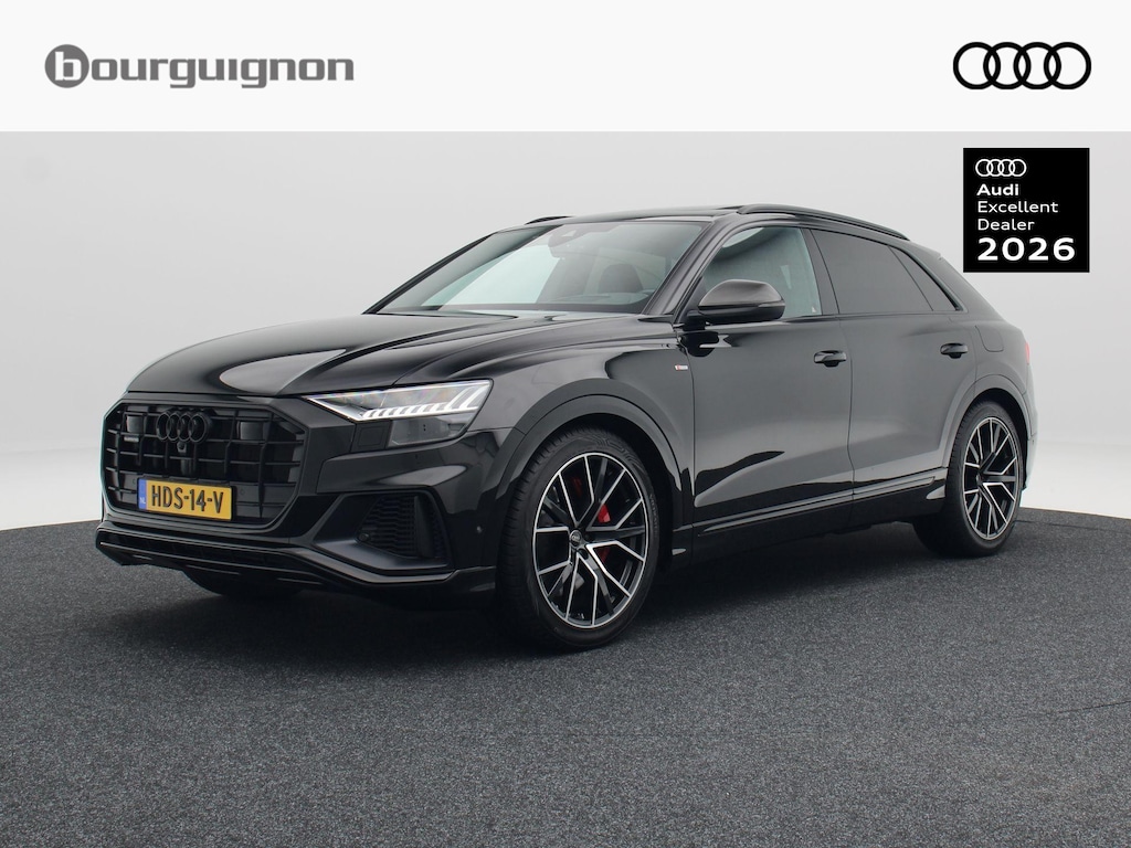 Audi Q8 55 TFSi e quattro 381 Pk S-Line | RS Stoelen | Head Up | Luchtvering | Panoramadak | Soft Close | 360 Camera | 22 Inch | 37.756 Km !!