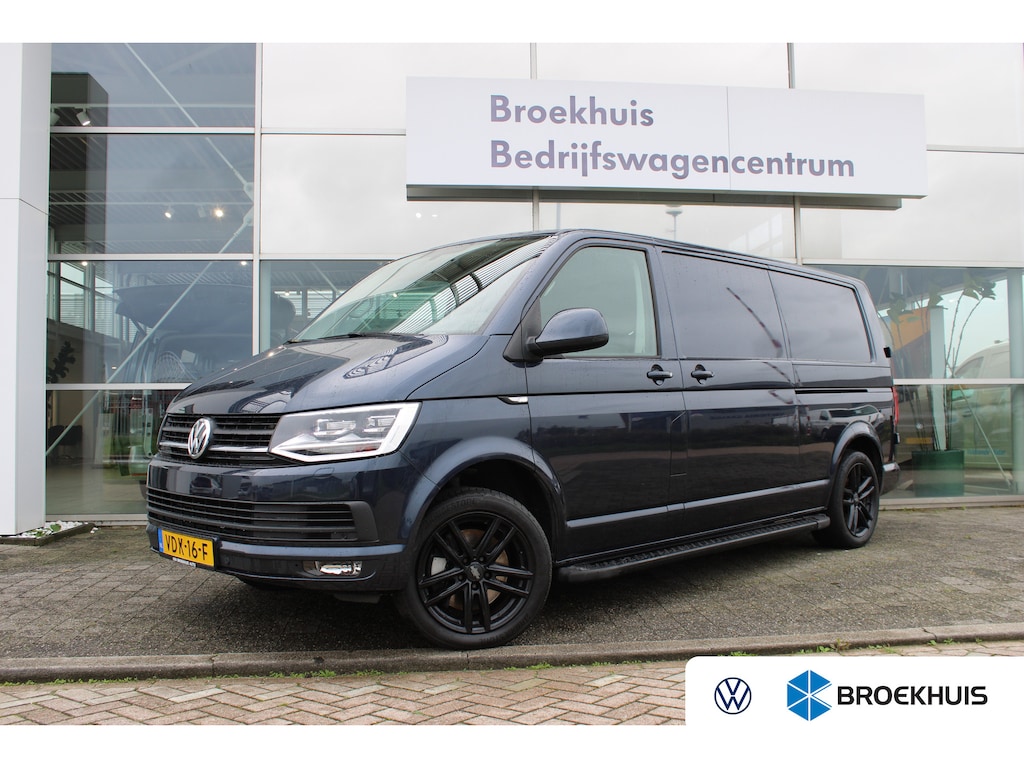 Volkswagen Transporter 2.0 TDI L2H1 4Motion Highline 204pk | Trekhaak | Bijrijdersbank | Achteruitrijcamera | Cruise control | Navi | 18"LMV | Lades in laadruimte