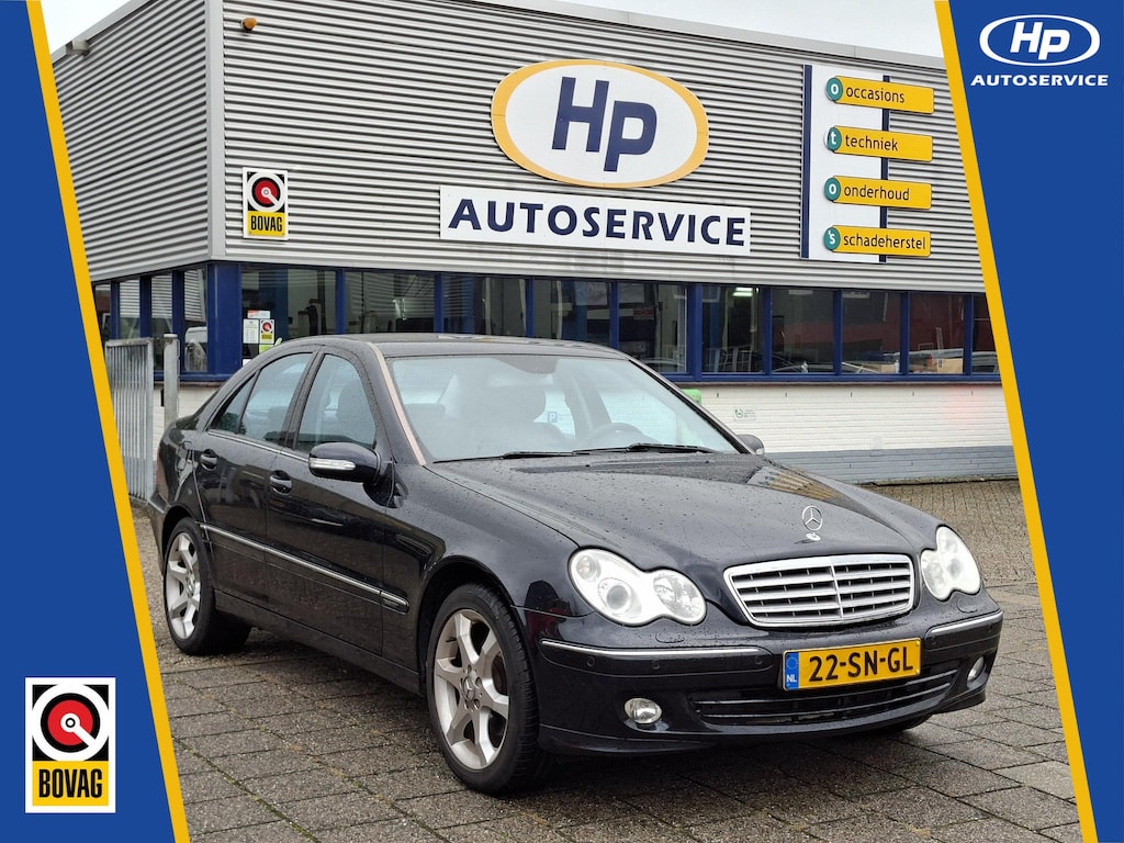 Mercedes-Benz C-klasse 280 Avantgarde Automaat V6/Sport Ed./Leder int./Schuifkanteldak/Xenon/Navigatie-Command/YOUNGTIMER!/org. NL-Auto!