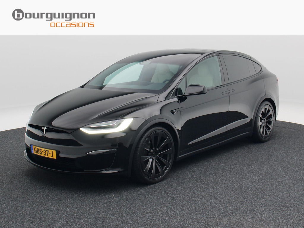 Tesla Model X Dual Motor AWD 100 kWh 671 Pk | 7 Persoons | HW4 | Stoel/Stuurverwarming | 360 Camera | Auto Pilot | Luchtvering | Falcon Wing | Trekhaak | 20 Inch | 61.877 Km !!
