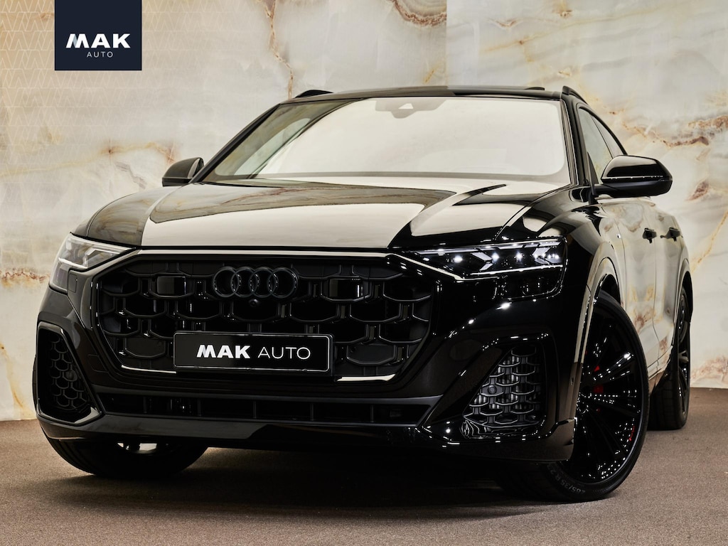 Audi Q8 60 TFSI e Quattro Pro Line S Competition , pano, 4W-best, B&O, OLED, S sportstoelen, Laserlicht, 23", keyless, HUD, ACC