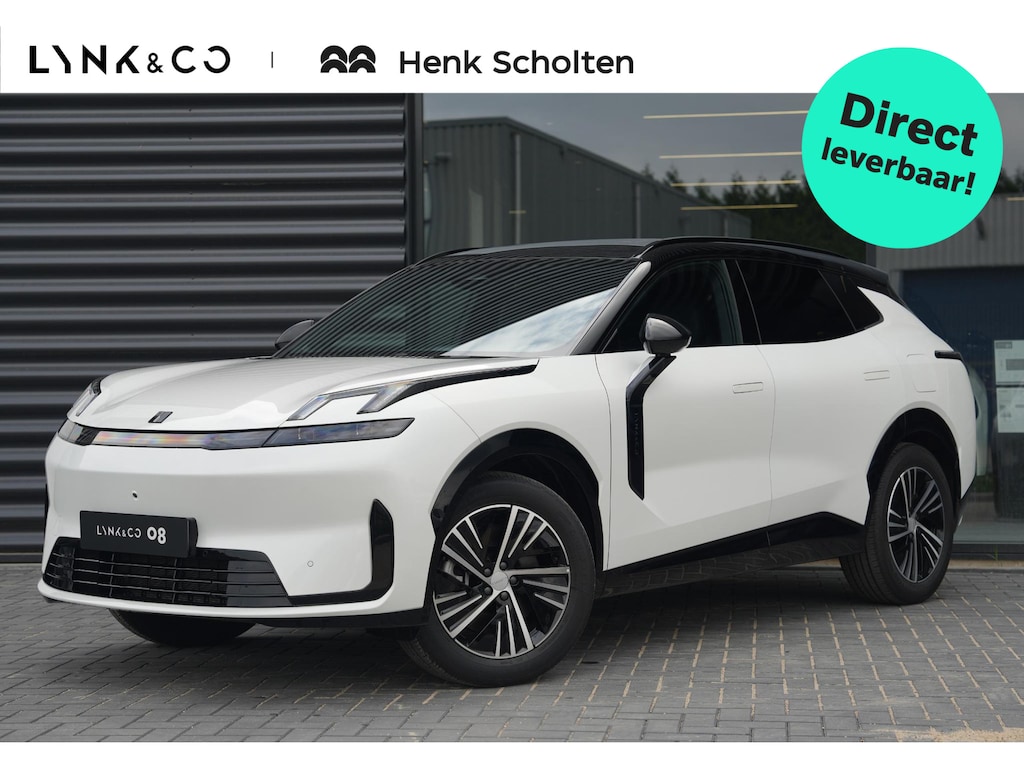 Lynk & Co 08 1.5 Business Edition | 200km Hybride | High Beam LED | Panoramadak | 360° Camera | 19 inch velgen | Stoelverwarming | Akoestisch glas | Bestuurdersstoel met geheugen | Sfeerverlichting | Apple Carplay | Dodehoekassistent | Adaptive Cruise Contol | Keyless Entry