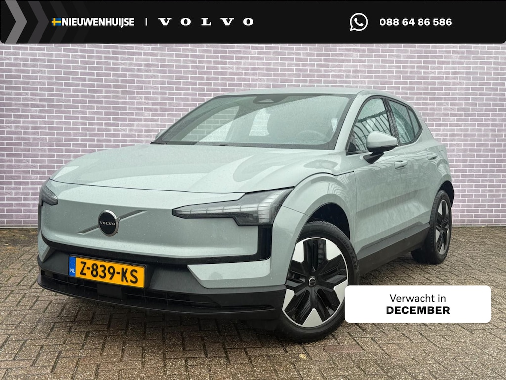 Volvo EX30 Single Motor Extended Range Core 69 kWh | Trekhaak | Adaptive Cruise | BLIS | Camera | Parkeersensoren V + A | Warmtepomp | Google navigatie | Apple carplay/Android auto |