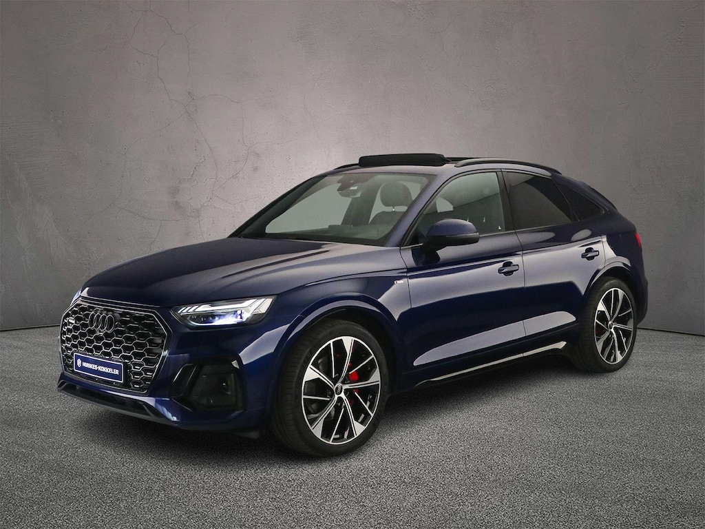 Audi Q5 Sportback 55 TFSI e S edition Competition | Luchtvering | Panoramadak | Massage | Head-Up | Bang & Olufsen | Adapt Cruise | 360 camera | Leder