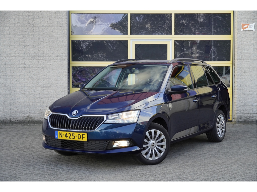 Skoda Fabia Combi 1.0 TSI Ambition BJ2021 Led | Pdc | App-Connect | Airco | Cruise control | Getint glas