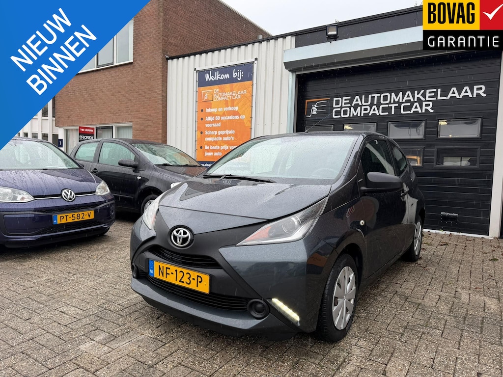 Toyota Aygo 1.0 VVT-i x | SLECHTS 42.409 KM | ELEK.RAMEN | CENTRALE VERGR. | UPGRADE MOGELIJK |