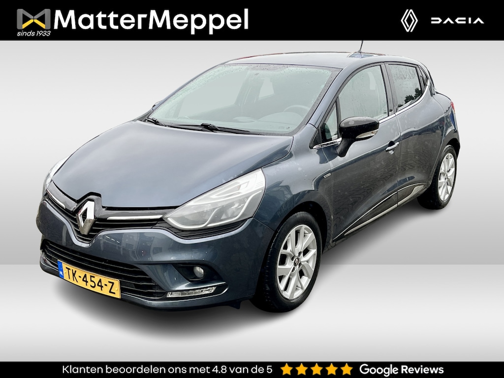 Renault Clio TCe 90 Limited | 1e Eigenaar, Dealeronderhouden | Handsfree Card | Parkeerhulp | Cruise Control | Airco | Armsteun | NL Auto