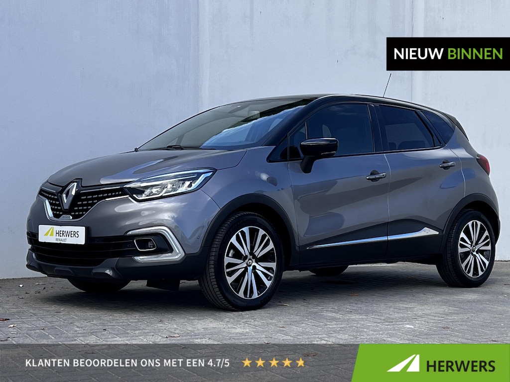 Renault Captur 1.3 TCe Initiale Paris Automaat / Dealer onderhouden / Panorama dak / 1.500 kg trekgewicht / Leder / 17"LM wielen /  BOSE audio /