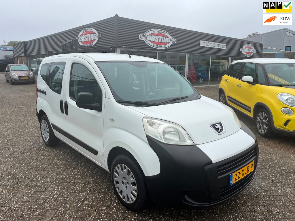 Peugeot Bipper Tepee 1.4i(st-bekr,airco,dubb-schuifdeur,lpg-g3,bj12,3999,-)