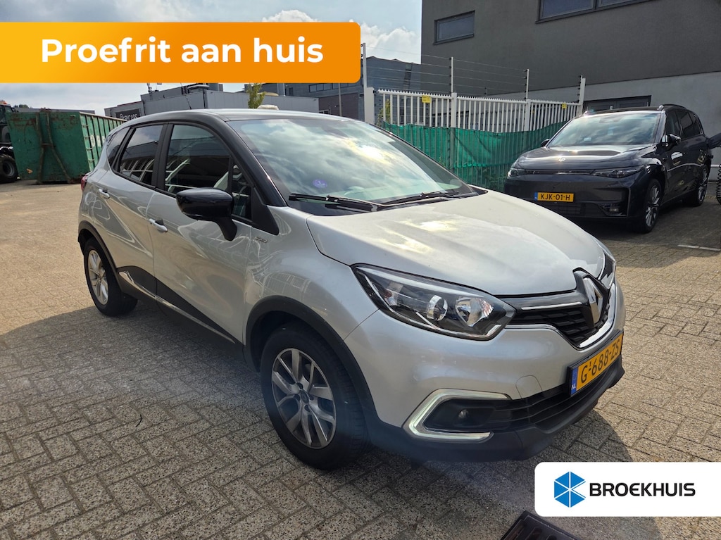 Renault Captur 0.9 TCe Limited Camera | Parkeersensoren | Climate | Cruise | 16" Lichtmetaal | Carplay | Navigatie | Airco | Airco (automatisch) | Apple Carplay/Android Auto|telefoonintegratie premium