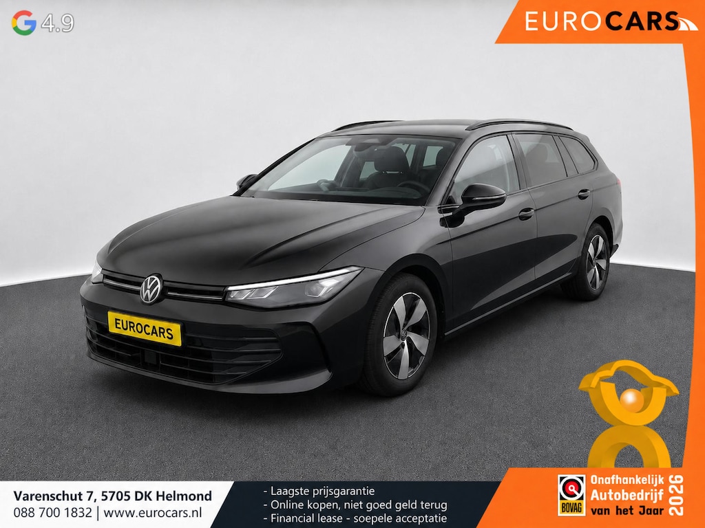 Volkswagen Passat Variant 1.5 eTSI Business Navigatie Apple Carplay Android Auto Camera Parkeerhulp Adaptive Cruise Control Stoel- en stuurverwarming  Virtual Cockpit Climate Control Lichtmetalen velgen