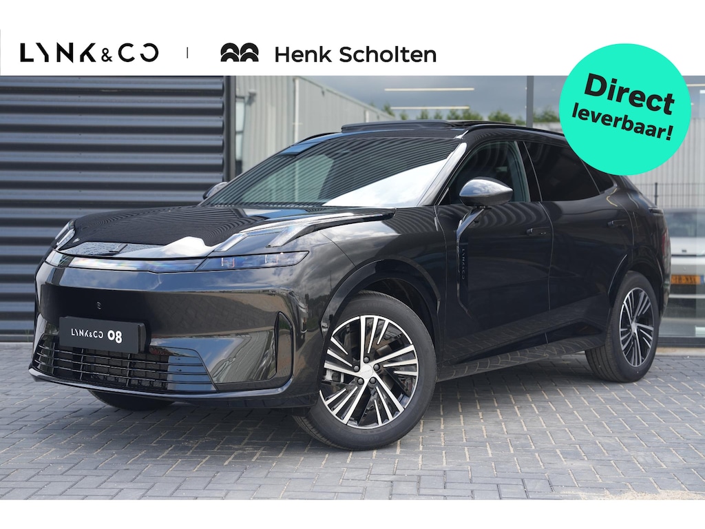 Lynk & Co 08 1.5 Business Edition | 200km Hybride | High Beam LED | Panoramadak | 360° Camera | 19 inch velgen | Stoelverwarming | Akoestisch glas | Bestuurdersstoel met geheugen | Sfeerverlichting | Apple Carplay | Dodehoekassistent | Adaptive Cruise Contol | Keyless Entry