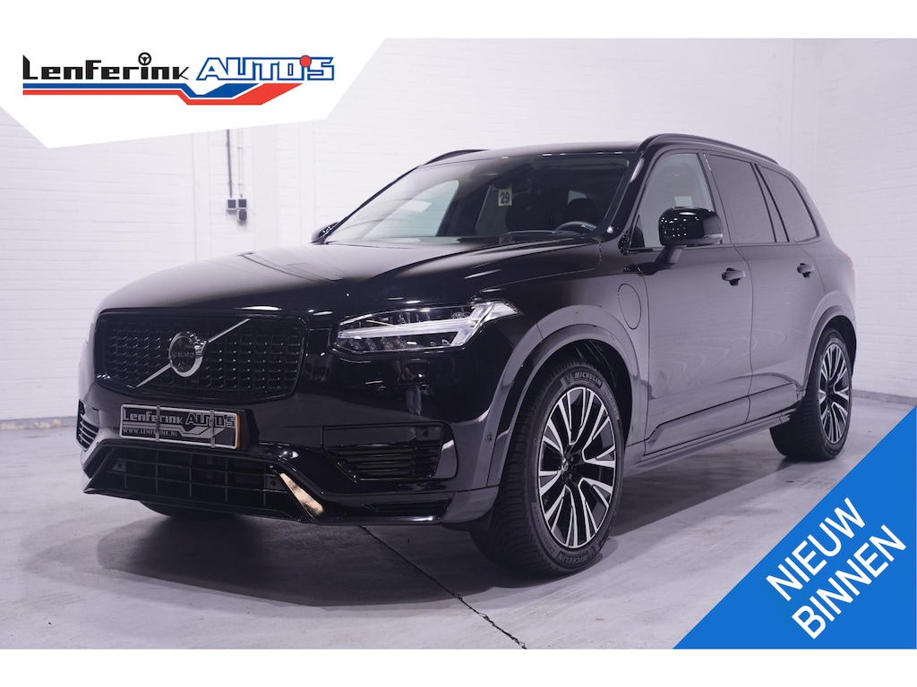 Volvo XC90 2.0 T8 Recharge AWD Ultimate Dark 1e Eig. NAP SOH 97% Luchtvering 360 Camera Winterpakket Harman Kardon Panodak Apple Carplay Head up