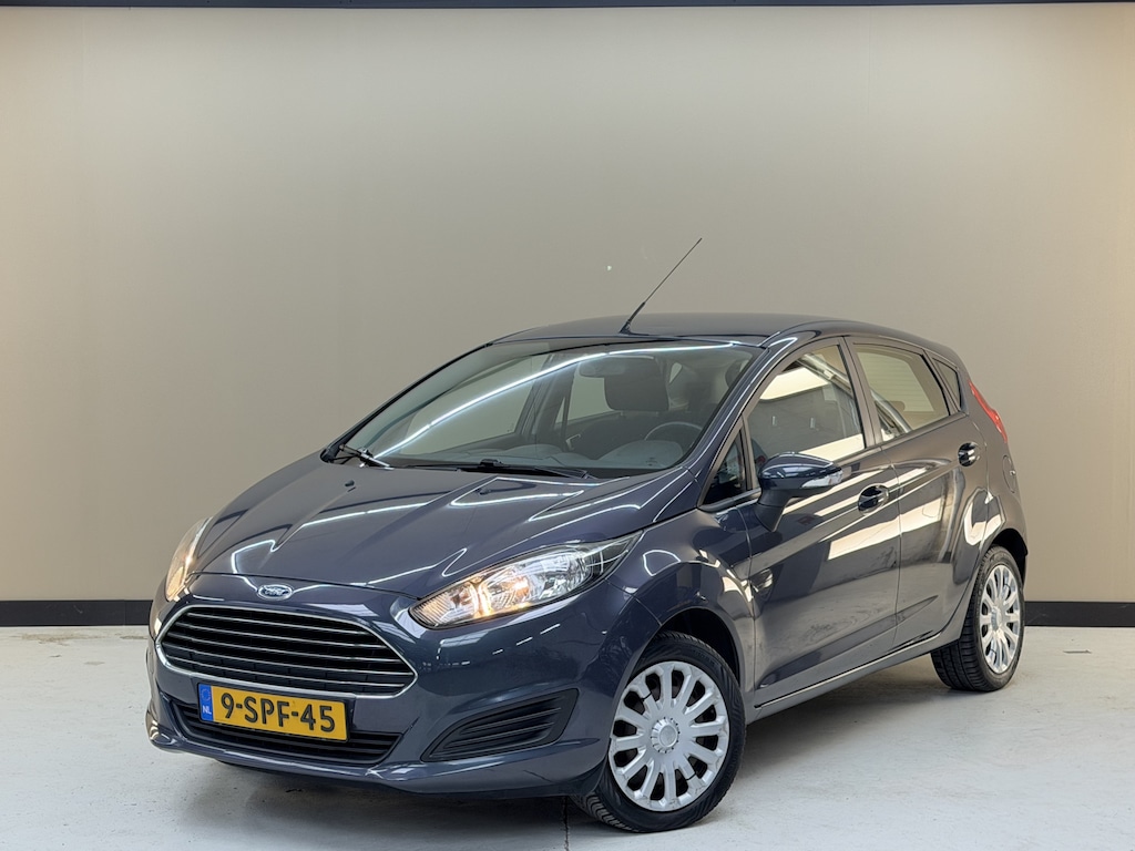 Ford Fiesta 1.0 Style, 65Pk, 2013, Nieuwe distributieriem, Origineel Nederlands, 4 seizoenenbanden, Airco, Stuurbediening, Elektrische ramen,