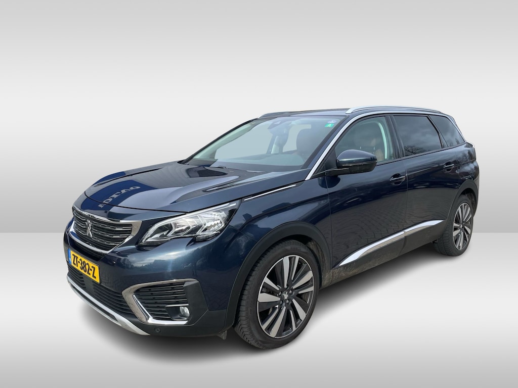 Peugeot 5008 1.2 PureTech Blue Lease Premium 7p. / 1e Eign. / Camera / Leder / CarPlay / 19'' / Elektr. best.stoel / Stoelverwarming / DAB / Cruise Control