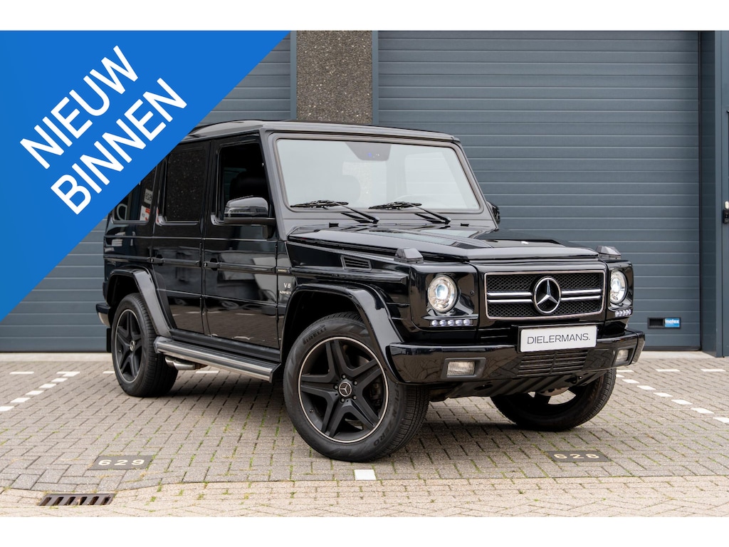 Mercedes-Benz G-klasse 55 AMG LANG 500 pk Facelift | 2025 LED high perfomance | Pano | 7 zits | Absolute nieuwstaat