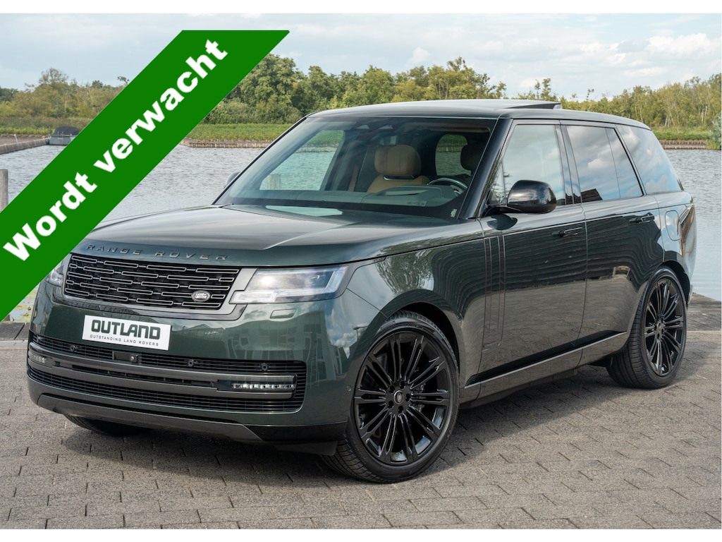Land Rover Range Rover P550e Autobiography | Belgarvia Green| Caraway leder | 23 inch | Origineel NL | Garantie t/m 03-2029 |