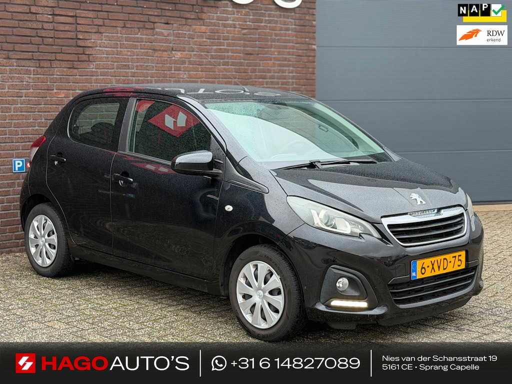 Peugeot 108 1.0 e-VTi Active LED/AIRCO/5-DEURS/NWE-APK/NAP/ELEK-RAMEN/BT-AUDIO