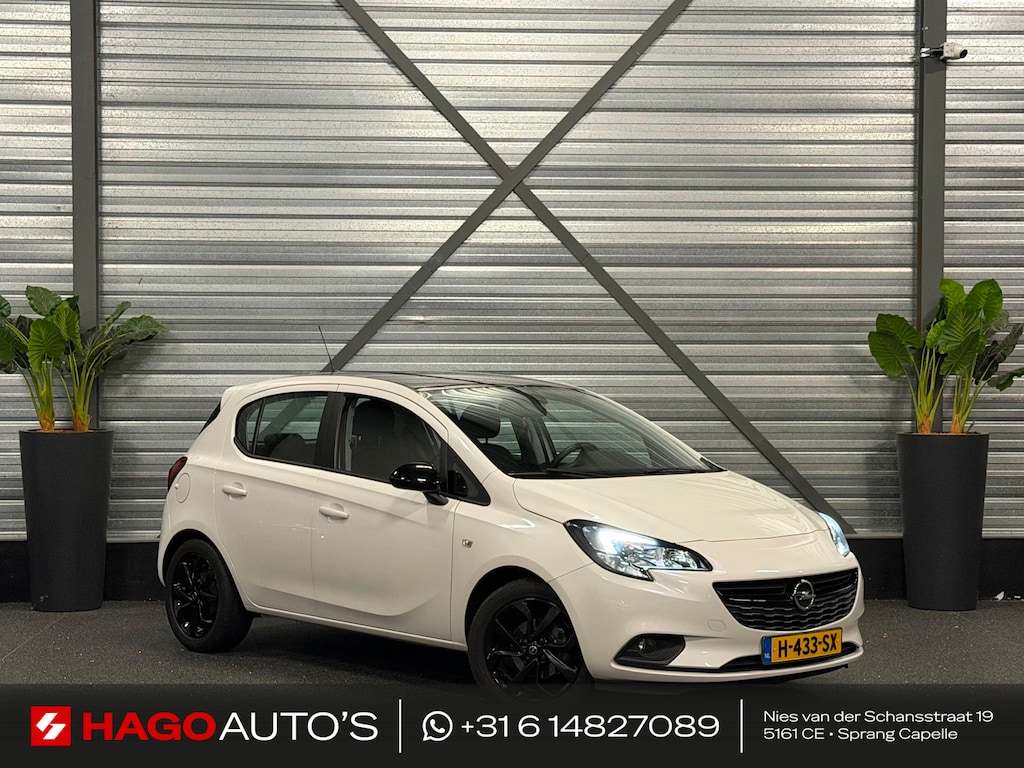 Opel Corsa 1.4 120 Jaar Edition LED/AIRCO/CRUISE/CARPLAY/CAMERA/STOEL+STUURVERW/PDC/PARELMOER-WIT/12-MND-GARANTIE